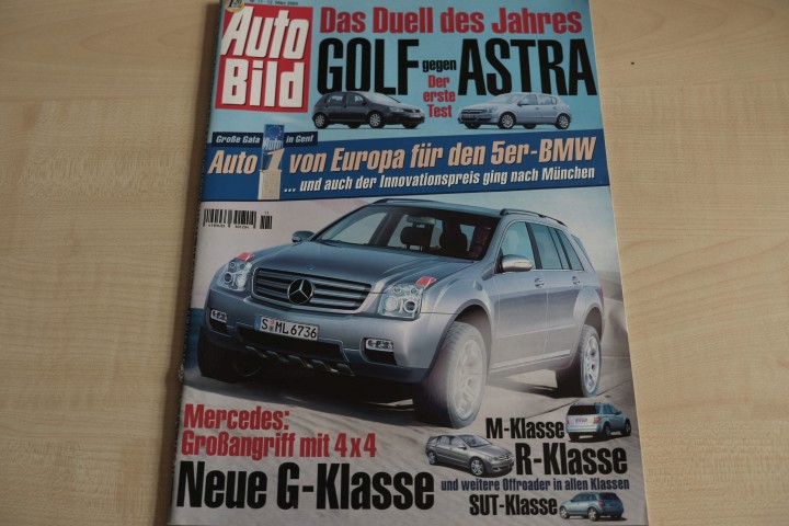 Deckblatt Auto Bild (11/2004)
